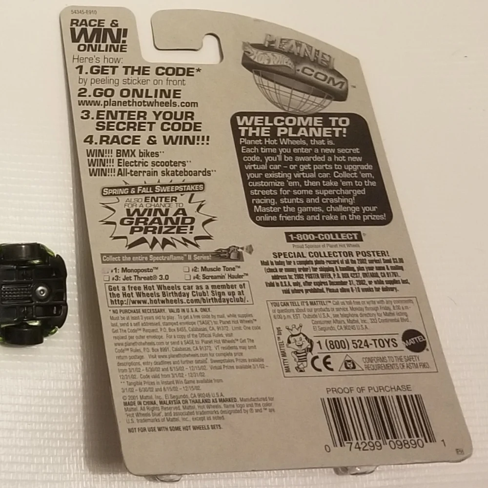 EUC 2000 Hot Wheels Monoposto, w some original packaging - Picture 4 of 5